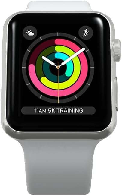 Renewd Apple Watch 3 srebrny/biały 42mm